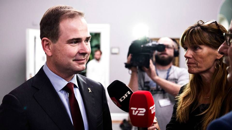 Ifølge finansminister Nicolai Wammen (S) er regeringens nye forslag om at bruge én milliard kroner på klimaforskning i 2020 kun et første skridt. | Foto: Janus Engel/Ritzau Scanpix