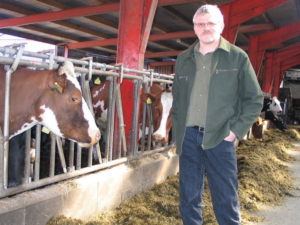 Kjartan Poulsen, formand for Landsforeningen af Danske Mælkeproducenter. | Foto: PR-foto LDM