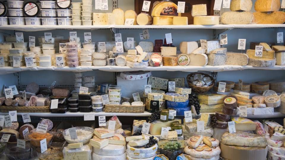 Flere oste er blandt de varer, som USA kan lægge straftold på. | Foto: Laura Bisgaard Krogh/JPA