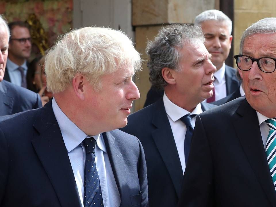 Boris Johnson og Jean-Claude Juncker. | Foto: Yves Herman/REUTERS / X00380