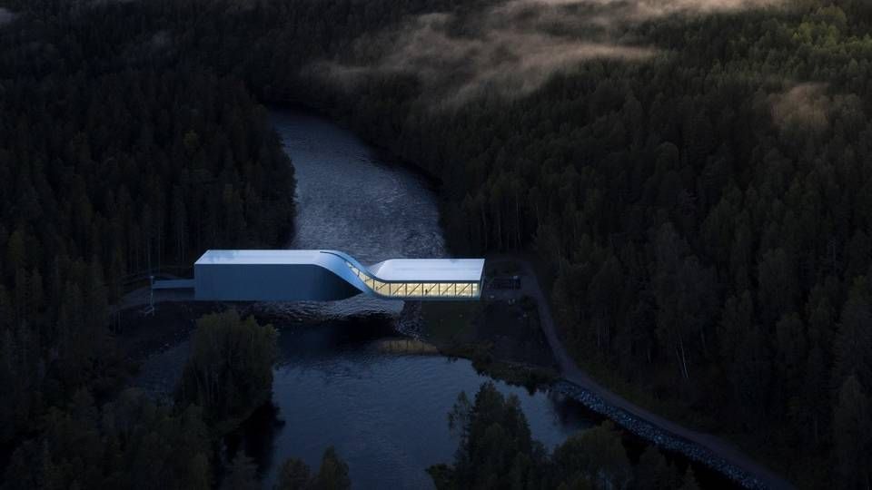 Det nye kunstmuseum er udformet som en bro, der forbinder parken over elven. | Foto: Laurian Ghinitoiu/BIG