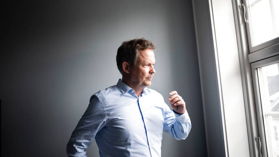 Ulrik Nødgaard, adm. direktør for Finans Danmark | Foto: Maria Albrechtsen Mortensen/Ritzau Scanpix