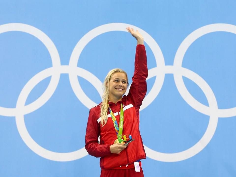 Den danske svømmer Pernille Blume vandt guld i 50 meter fri ved seneste sommer-OL i 2016 i Rio. Næste år afholdes sommer-OL i Tokyo, og det er Discovery og DR, der har rettighederne til sportsbegivenheden. | Foto: Dominic Ebenbichler/Reuters/Ritzau Scanpix