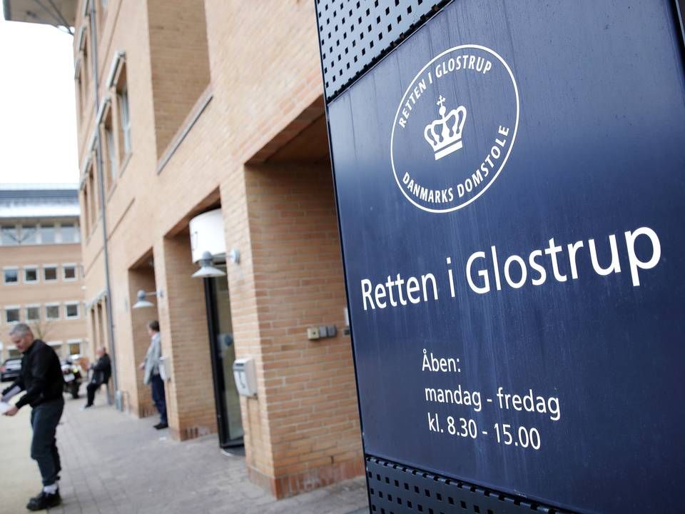 Banken modtog bøden ved Retten i Glostrup. | Foto: Jens Dresling
