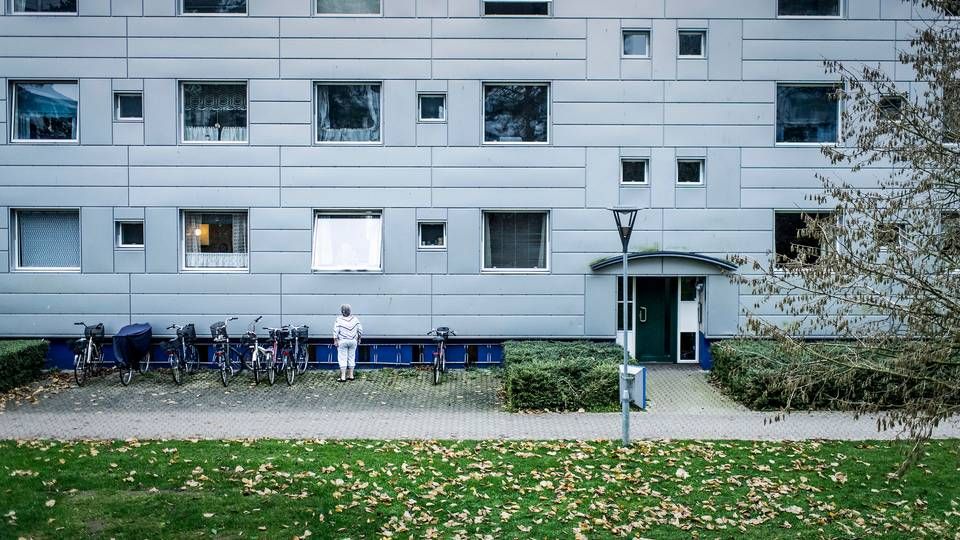 Boligafdelingen Nøjsomhed under Boliggården i Helsingør er en del af den såkaldte ghettoliste over særligt udsatte boligområder. Boligselskabet arbejder for at få det ændret. | Foto: Asger Ladefoged/Ritzau Scanpix
