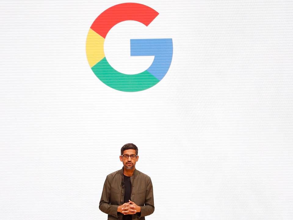 Googles topchef Sundar Pichai. | Foto: Stephen Lam/Reuters/Ritzau Scanpix