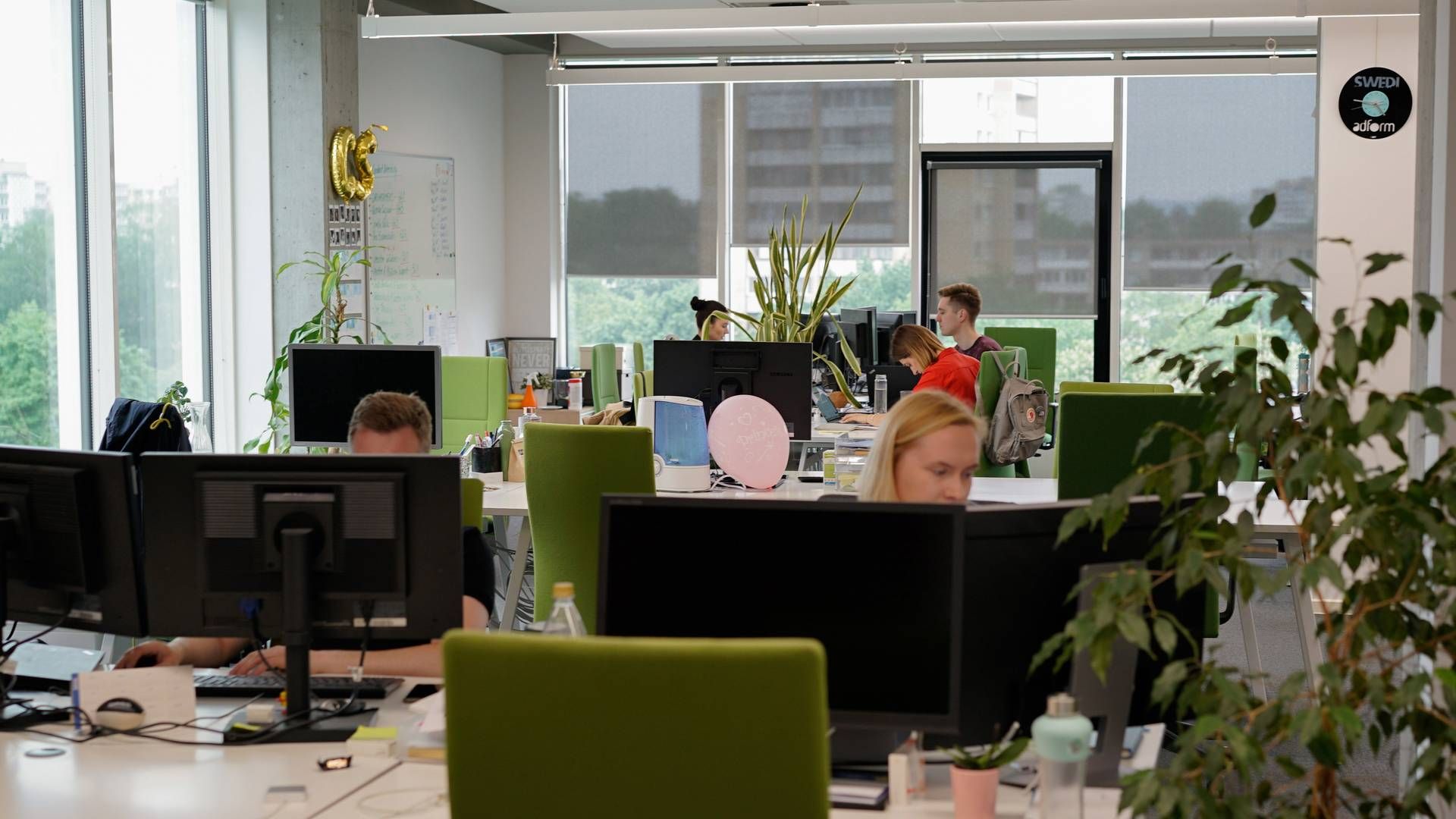 Adforms kontor i Vilnius, Litauen, hvor selskabet har haft en udviklingsafdeling siden 2006. | Foto: Adform/PR