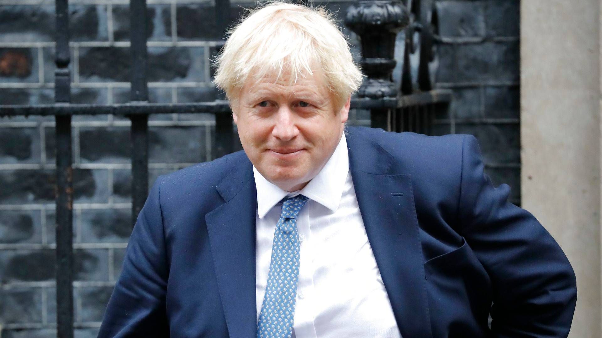 Britisk politi undersøger premierminister Boris Johnsons særlige relationer til en tidligere model fra USA. | Foto: Tolga Akmen/AFP/Ritzau Scanpix