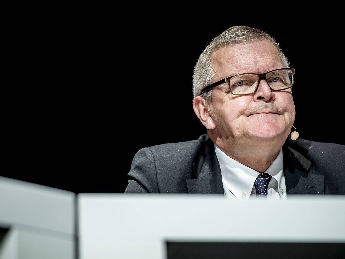 Det Systemiske Risikoråd med nationalbankdirektør Lars Rohde i spidsen. | Foto: Mads Claus Rasmussen/Ritzau Scanpix