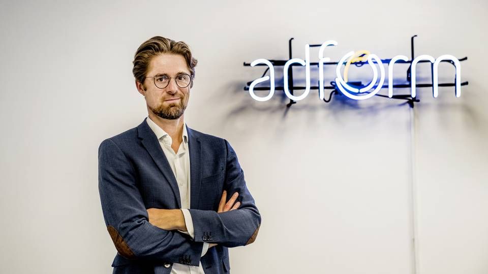 Adm. direktør i Adform Gustav Mellentin har fundet selskabets nye landechef i Danmark. | Foto: Stine Bidstrup/ERH