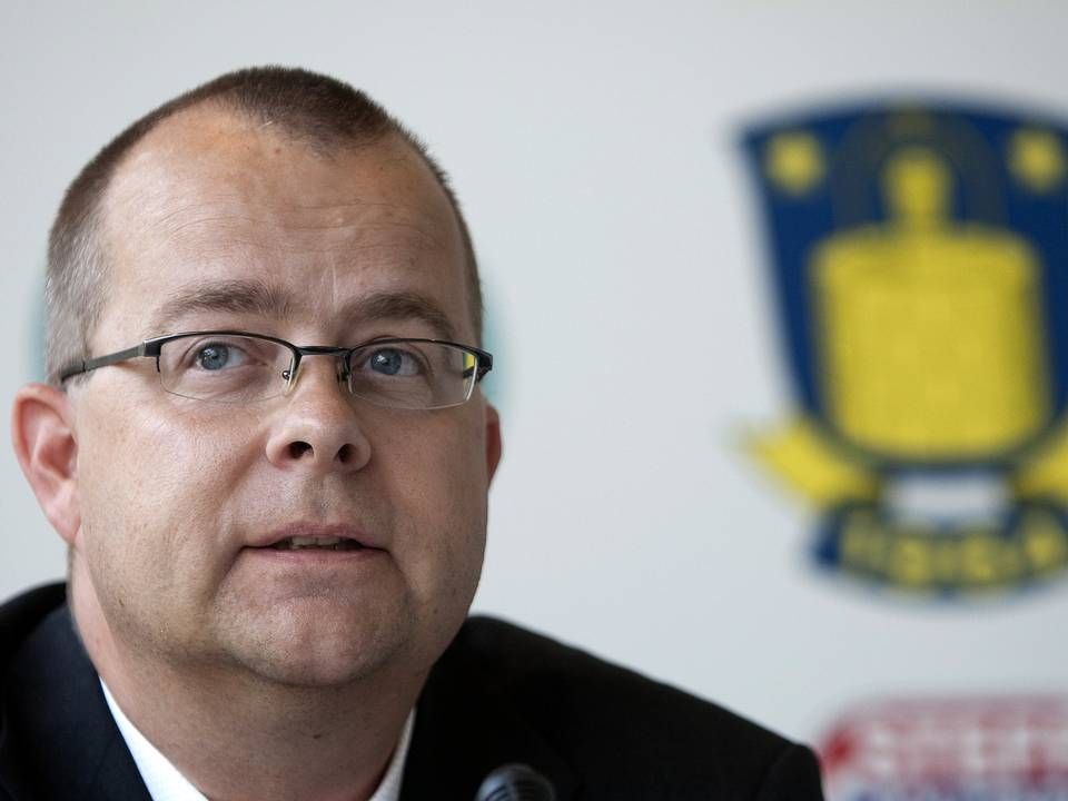 For godt ti år siden var Frank Buch-Andersen i en kort periode adm. direktør i fodboldklubben Brøndby IF. | Foto: Thomas Sjørup