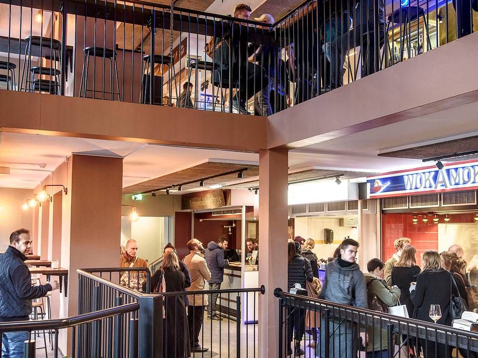 Boltens Food Court i København, der åbnede for syv måneder siden, får ny direktør. | Foto: Niels Ahlmann Olesen/Ritzau Scanpix