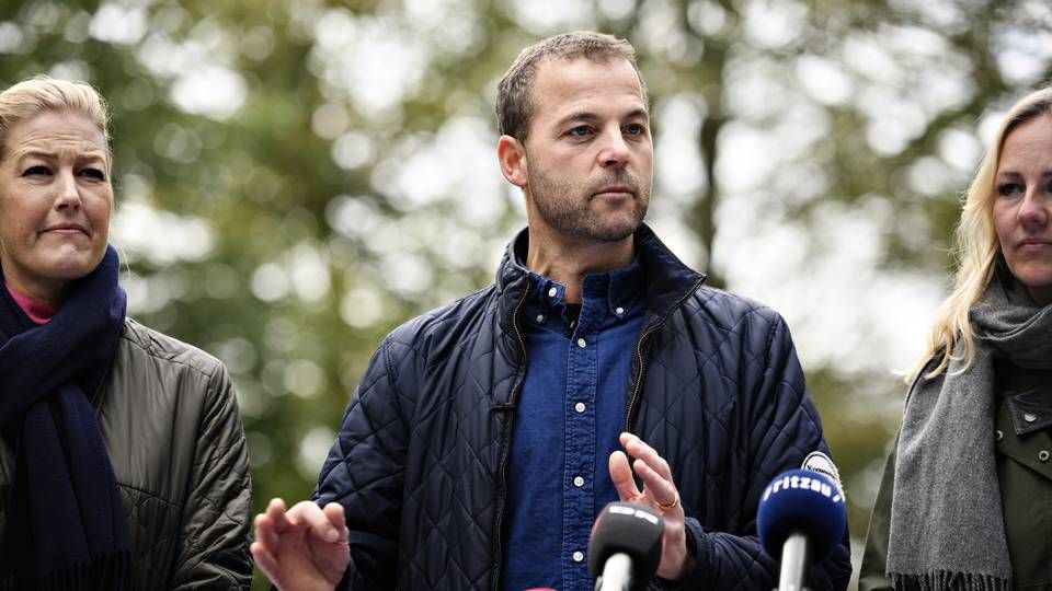 I går blev De Radikales udspil til en finanslov præsenteret. Her ses formand for partiet, Morten Østergaard, med sine partifæller Ida Auken og Sofie Carsten Nielsen. | Foto: Philip Davali//