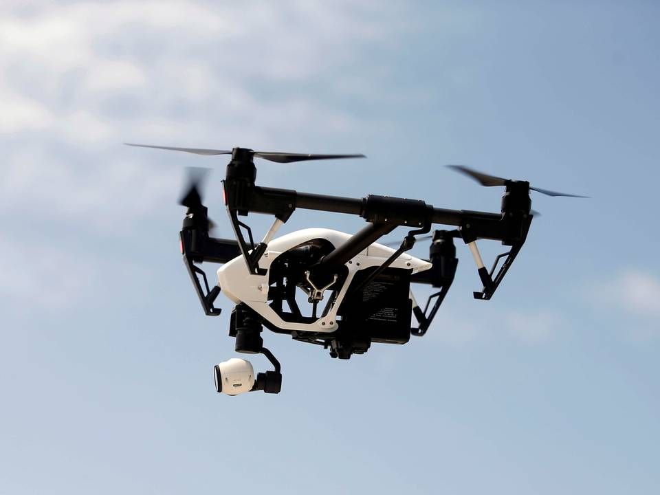 Innovationsfonden bruger 11,8 mio. kr. på projektet Inspectdrone | Foto: Feisal Omar/Reuters/Ritzau Scanpix/REUTERS / X02643
