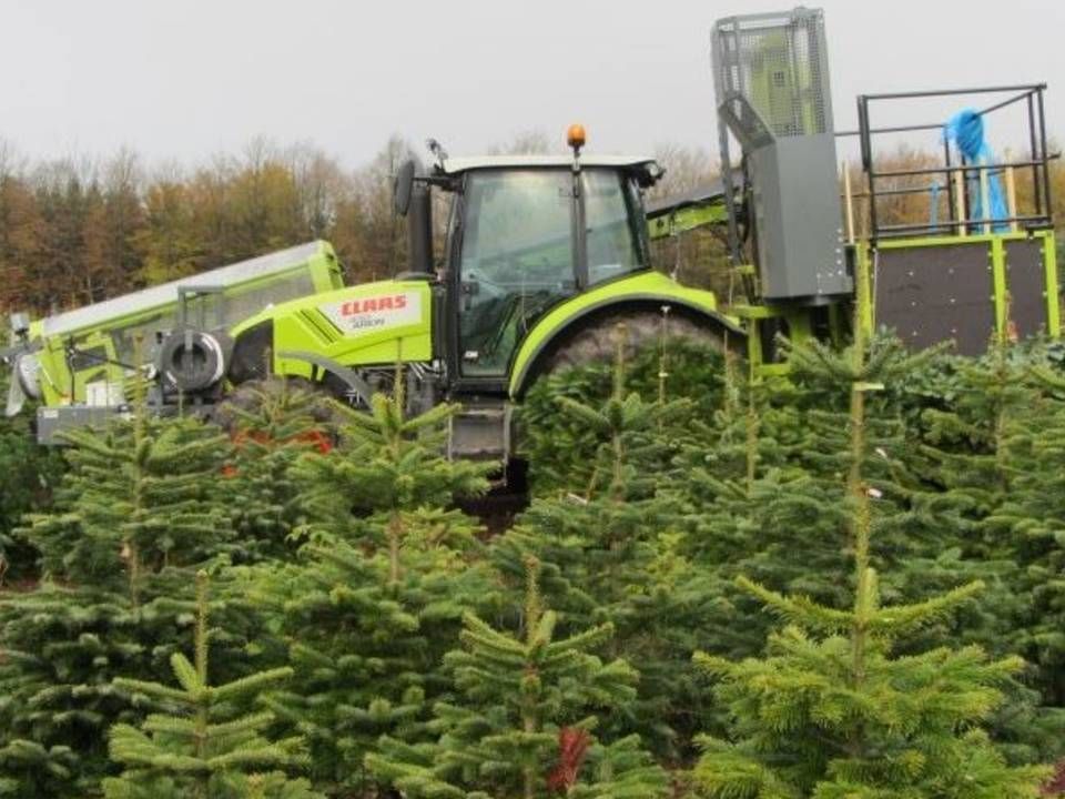 Maskinforretningen Bredsgaard er blandt de største leverandører til juletræsproducenterne i Danmark. | Foto: Bredsgaard