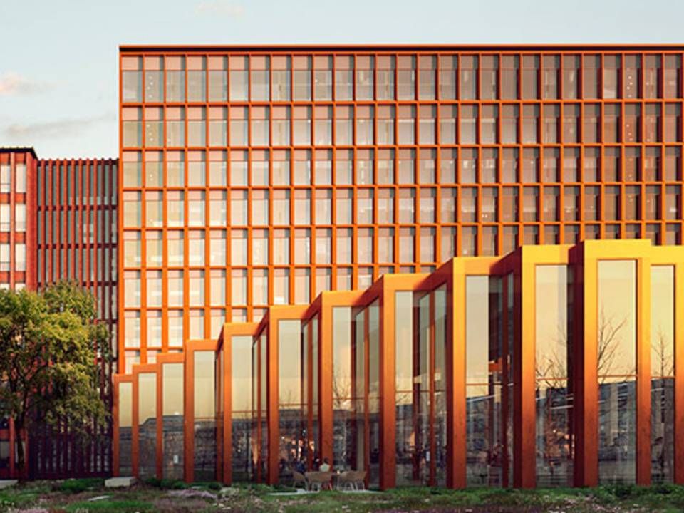 Sådan ser det kommende F.L. Smidth-hovedsæde ud ifølge arkitekterne hos Cobe. | Foto: PR/Cobe.