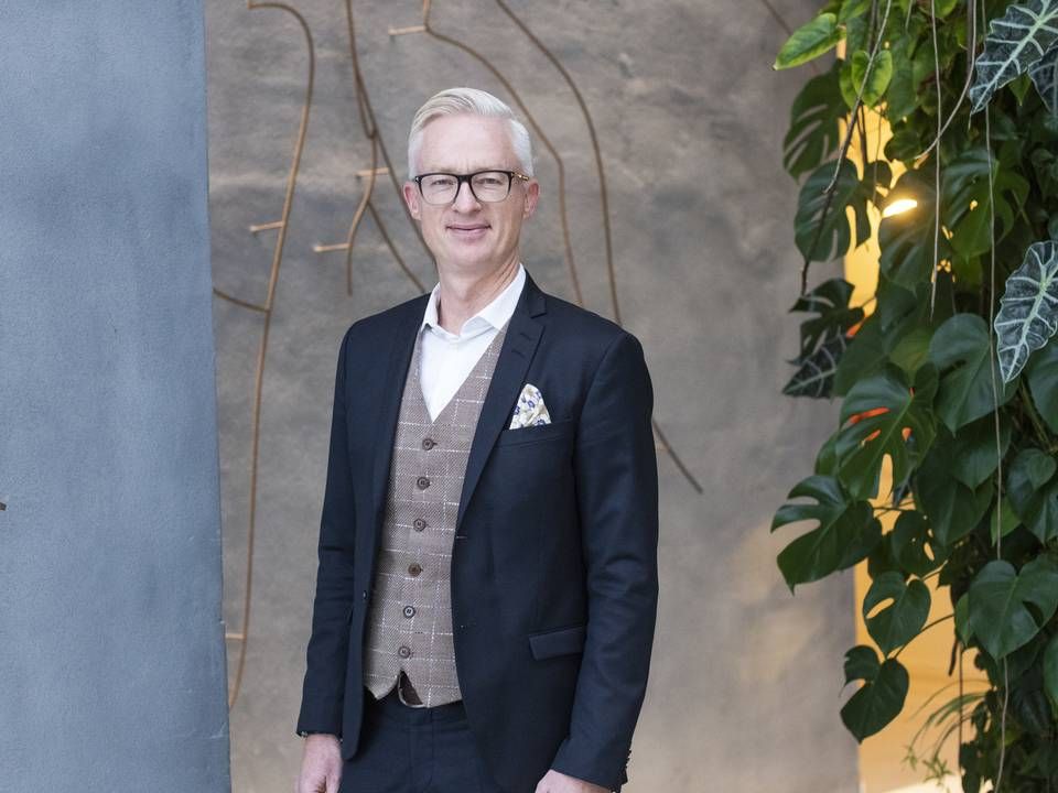 Morten Hübbe, koncernchef i Tryg. | Foto: Gregers Tycho/ERH