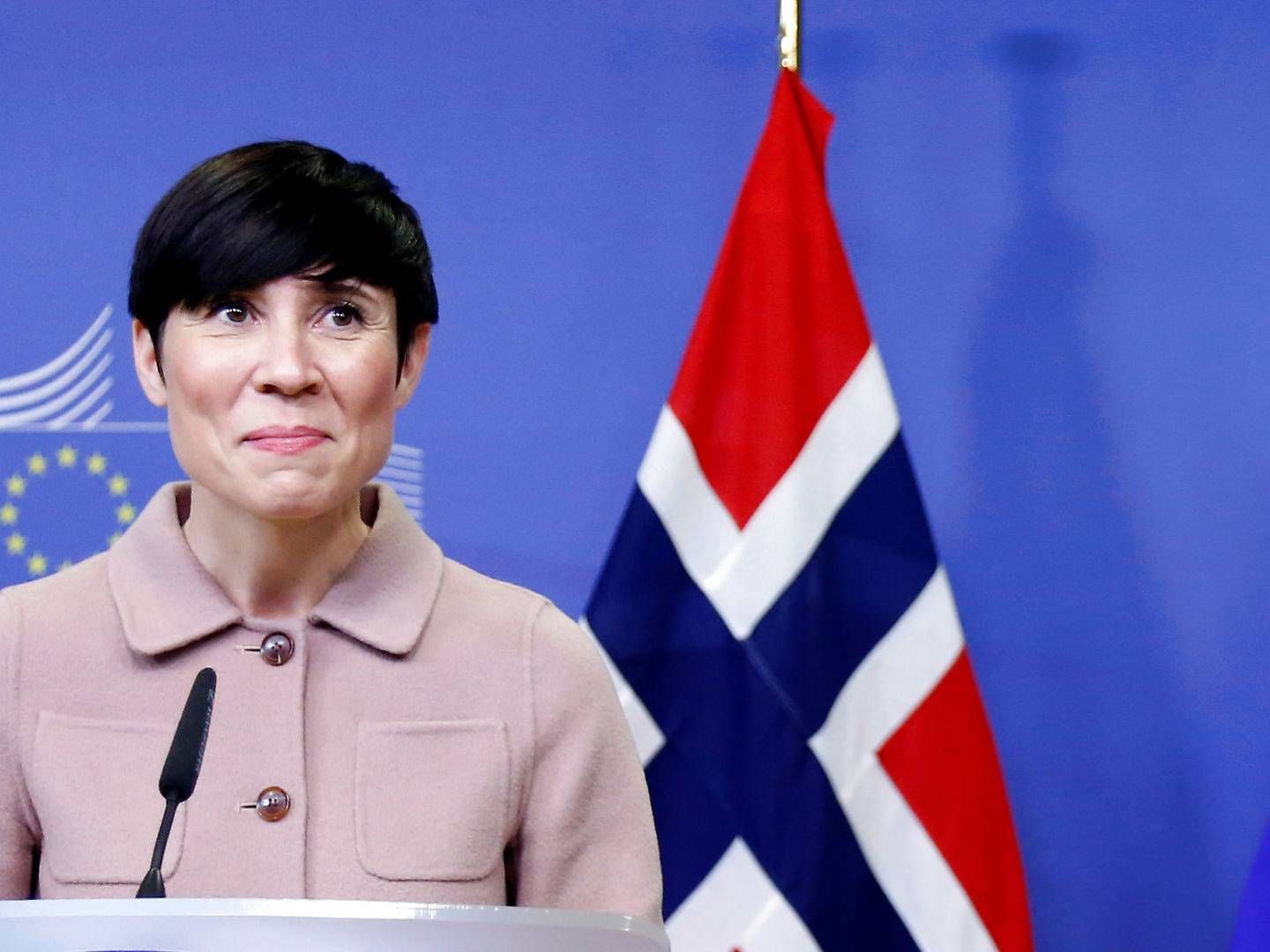 Ine Eriksen Søreide er Norges udenrigsminister. | Foto: Francois Lenoir/Reuters/Ritzau Scanpix