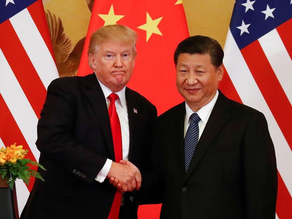 USA's præsident Donald Trump og Kinas præsident Xi Jinping indgik en delvis handelsaftale fredag aften. Arkivfoto. | Foto: Damir Sagolj / Reuters / Ritzau Scanpix