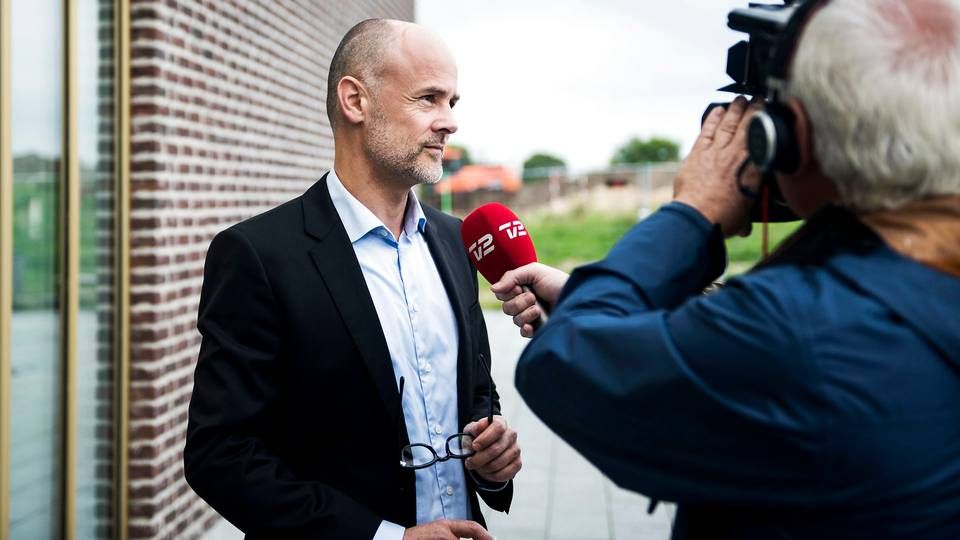 Anders K. Németh repræsenterede Lars Nørholt, da sidstnævnte blev idømt syv års ubetinget fængsel i januar, men skal ikke repræsentere ham i en kommende ankesag. | Foto: Anne Bæk / Ritzau Scanpix
