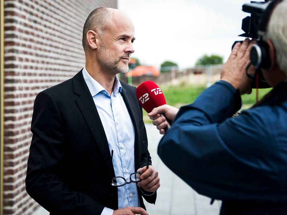 Anders K. Németh repræsenterede Lars Nørholt, da sidstnævnte blev idømt syv års ubetinget fængsel i januar, men skal ikke repræsentere ham i en kommende ankesag. | Foto: Anne Bæk / Ritzau Scanpix