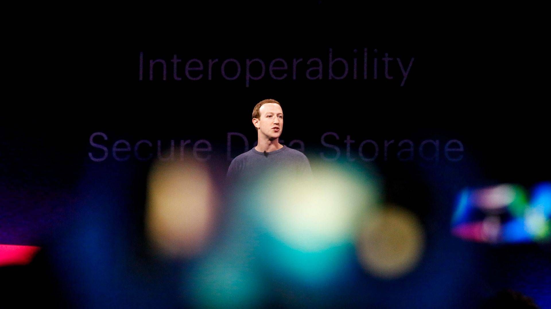 Adm. direktør i Facebook, Mark Zuckerberg. | Foto: Amy Osborne/AFP/Ritzau Scanpix