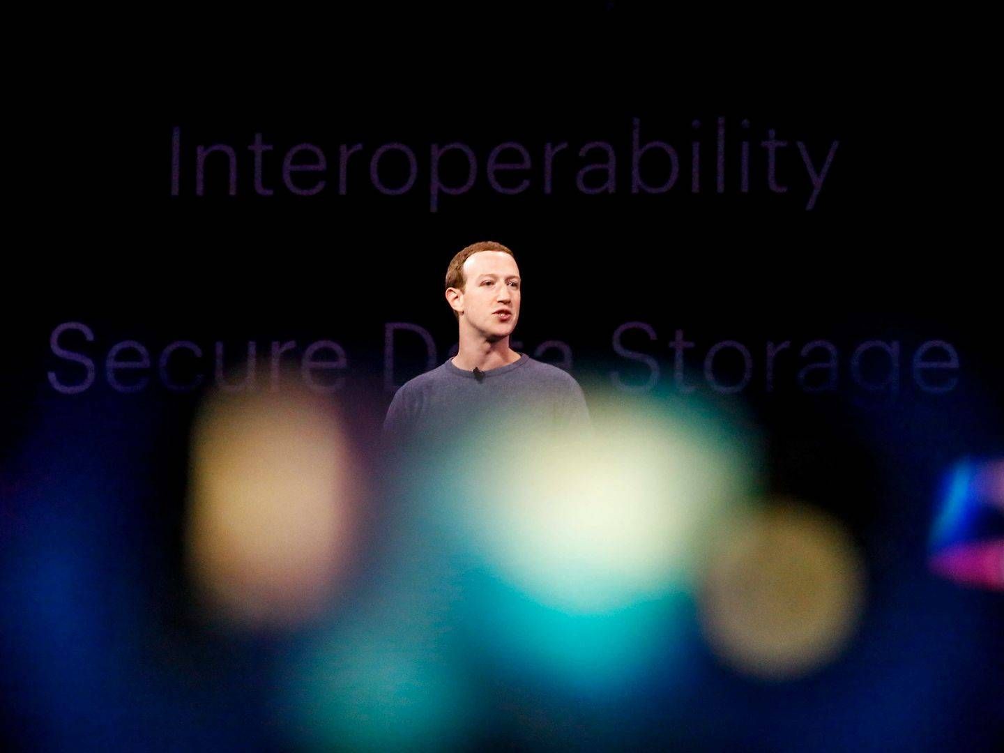 Adm. direktør i Facebook, Mark Zuckerberg. | Foto: Amy Osborne/AFP/Ritzau Scanpix