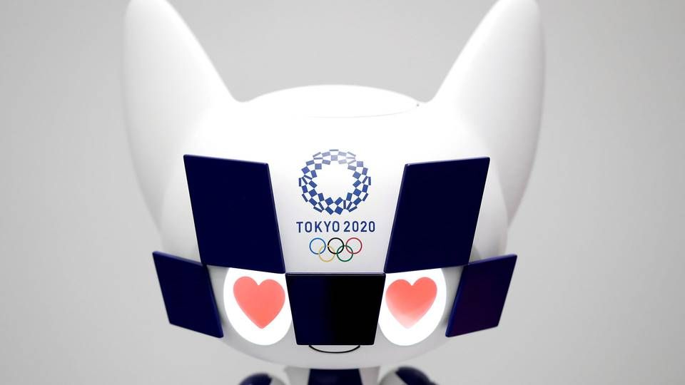 Miraitowa er navnet på maskotten for sommer-OL i Tokyo i 2020. | Foto: Issei Kato/Reuters/Ritzau Scanpix