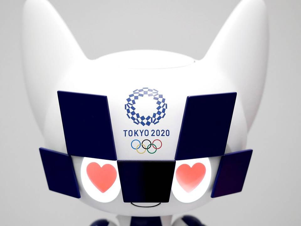 Miraitowa er navnet på maskotten for sommer-OL i Tokyo i 2020. | Foto: Issei Kato/Reuters/Ritzau Scanpix