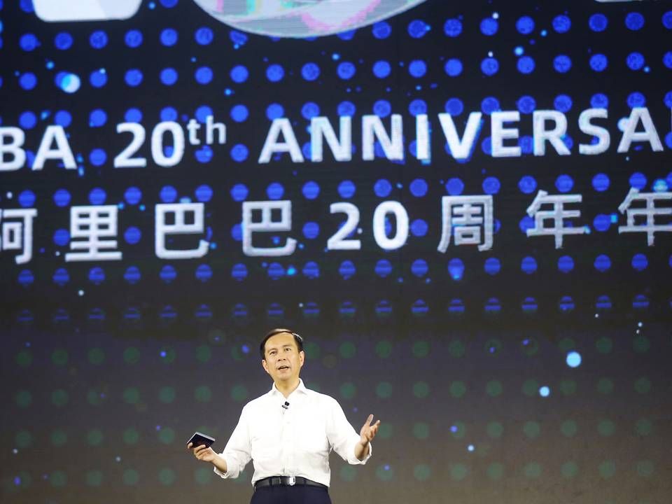 Daniel Zhang har overtaget formandsposten i Alibaba fra grundlggeren Jack Ma. | Foto: China Stringer Network/Reuters/Ritzau Scanpix