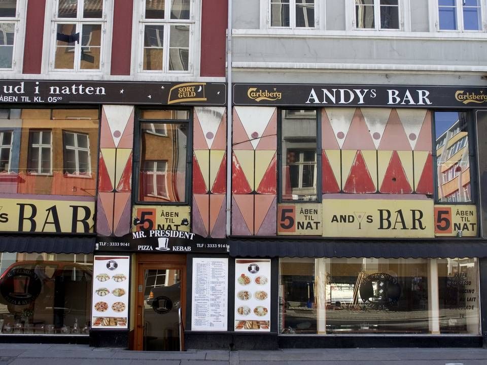 Blandt de mange barer, som Rekom ejer, er Andys Bar i København blandt de ældste. | Foto: Johnny Frederiksen / Ritzau Scanpix