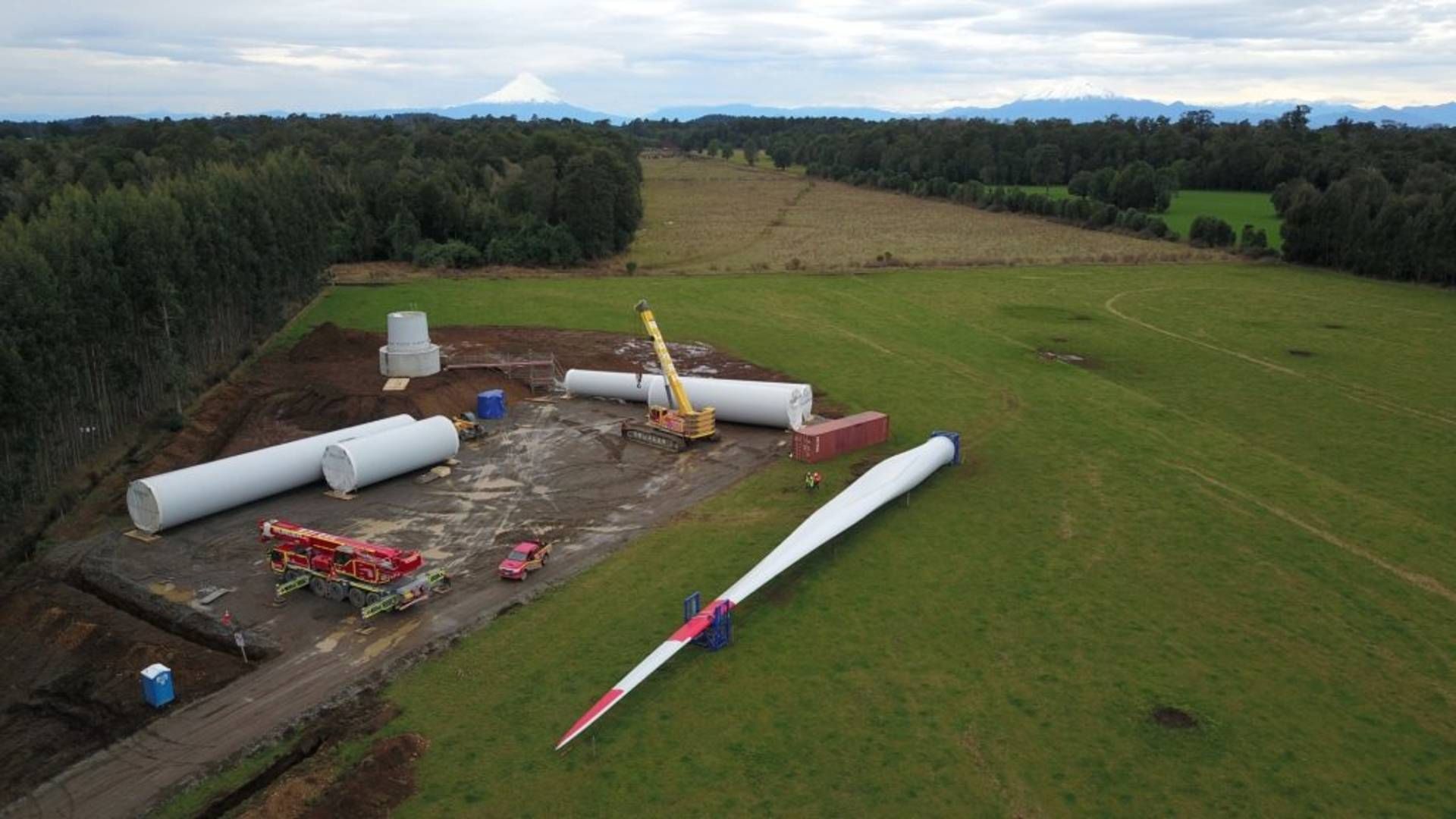 Den sidste Senvion-mølle blev efter flere års forsinkelse installeret på Aurora-projektet i Chile i forsommeren. Nu har Siemens Gamesa modtaget en stor ordre i landet. | Foto: Aela Energia