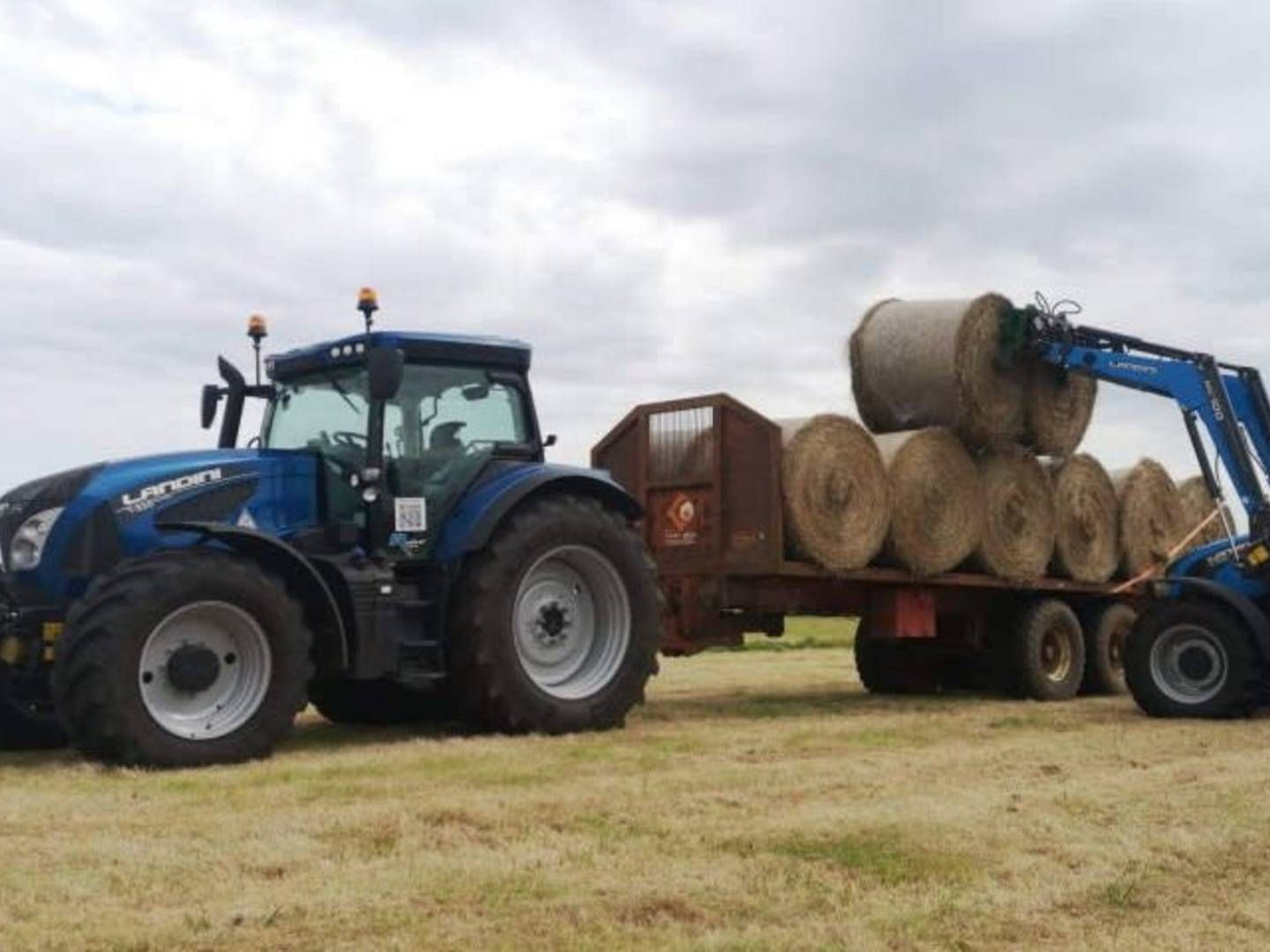 Præstbro Maskiner forhandler blandt andet traktorer fra italienske Landini. | Foto: PR-foto Landini