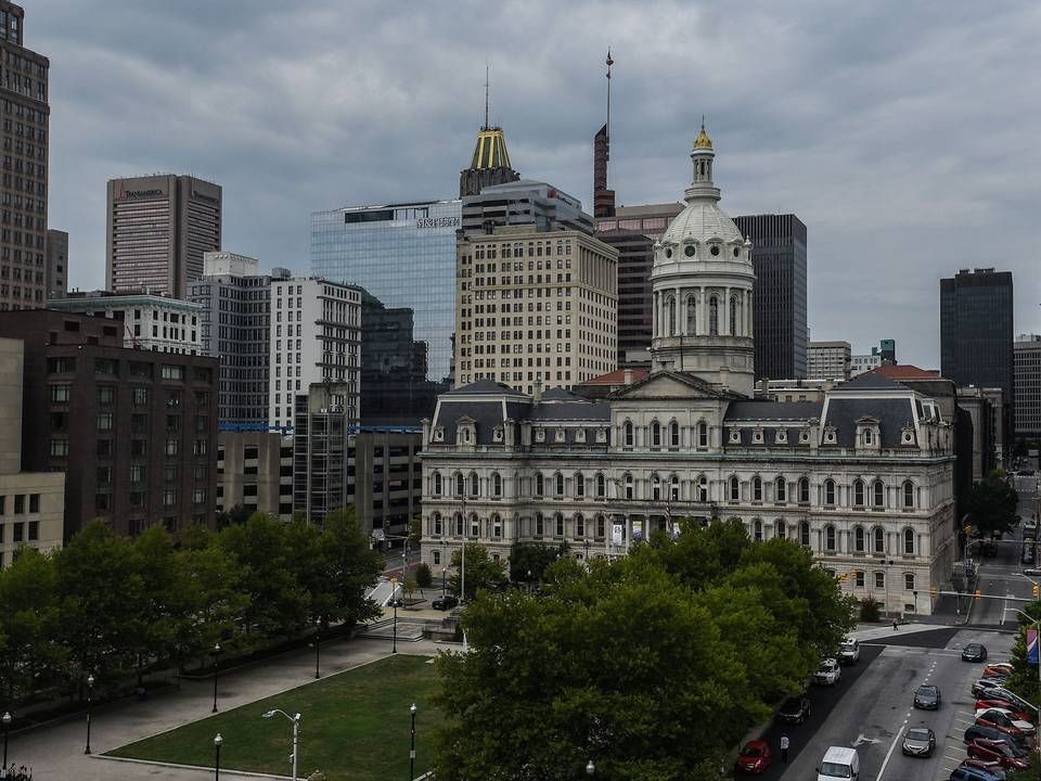 Baltimores rådhus. | Foto: Stephanie Keith/Reuters/Ritzau Scanpix