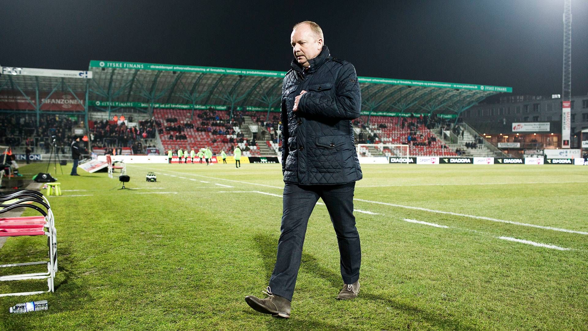 Kent Madsen, direktør og storaktionær i fodboldklubben Silkeborg IF. | Foto: Tycho Gregers/Ritzau Scanpix