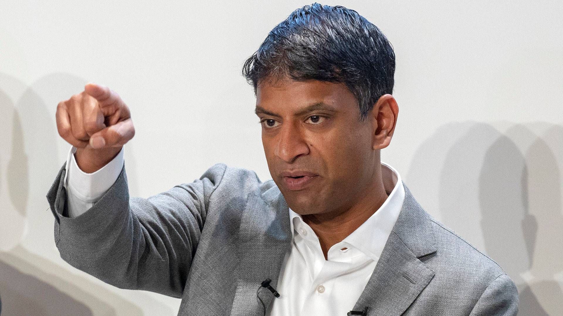 Under ledelse af topchef Vas Narasimhan opjusterer Novartis igen sine forventninger til 2019. | Foto: Patrick Straub / AP / Ritzau Scanpix