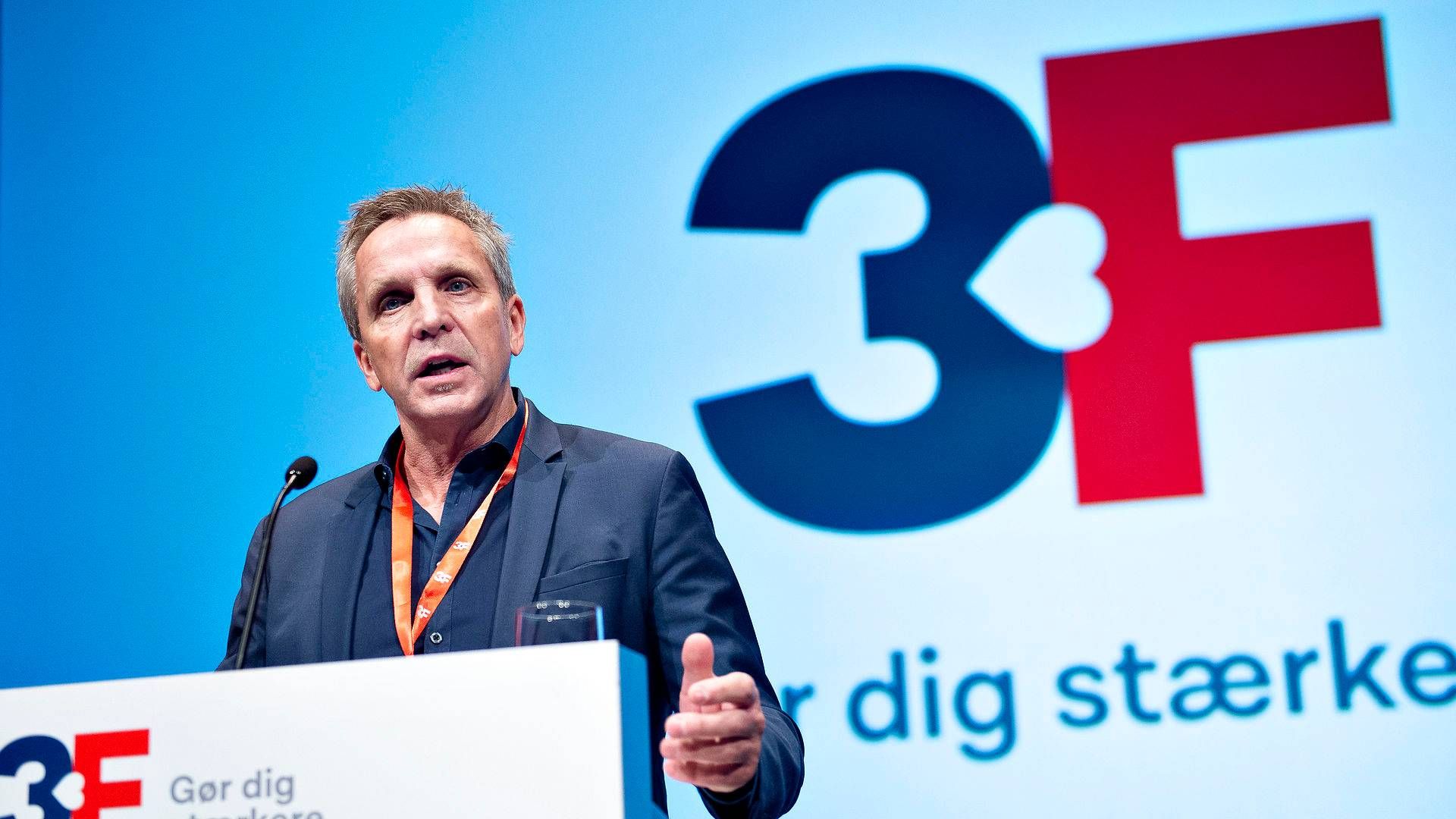 Per Christensen er formand for 3F. | Foto: Henning Bagger/Ritzau Scanpix