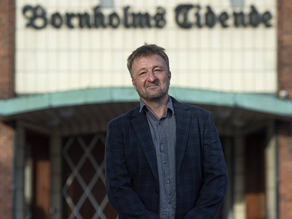 Øjvind Hesselager tiltræder jobbet som ansv. chefredaktør 1. december. | Foto: Berit Hvassum, Bornholms Tidende