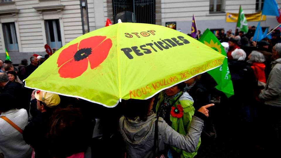 I Frankrig har debatten om brugen af pesticider raset længe. | Foto: Damien Meyer/AFP/Ritzau Scanpix