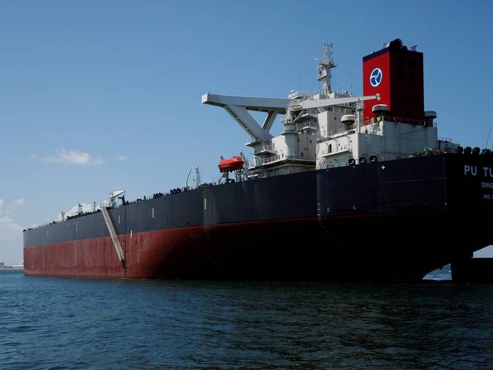 Skibet på billedet er ikke det solgte tankskib. | Foto: Edgar Su/REUTERS / X90125