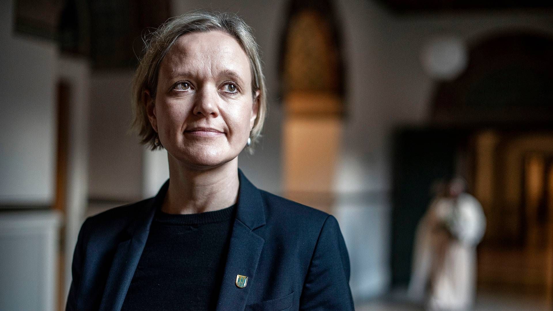 Beskæftigelses- og integrationsborgmester i Københavns Kommune, Cecilia Lonning-Skovgaard. | Foto: Niels Ahlmann Olesen/Ritzau Scanpix