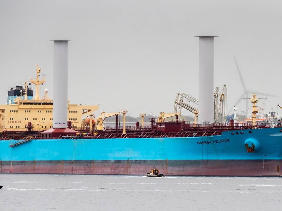 Rederiet Maersk Tankers har haft stor succes med at bruge rotorsejl på et af sine tankskibe. | Foto: PR/Norsepower