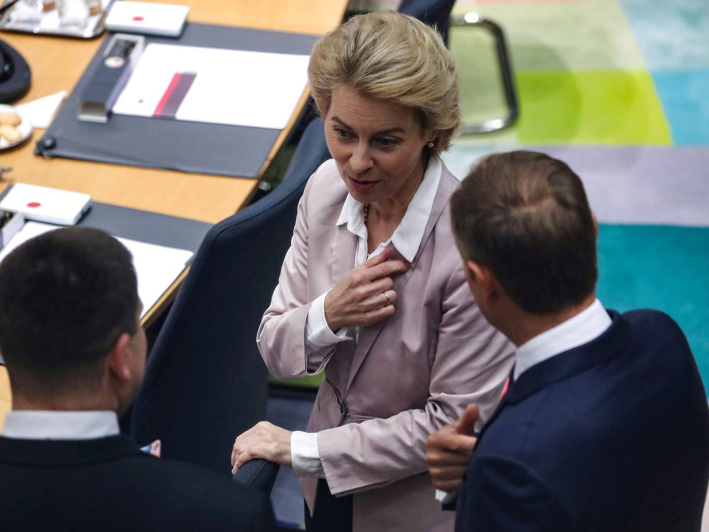 Ursula von der Leyen har valgt sin transportkommissær. | Foto: Pool/Reuters/Ritzau Scanpix