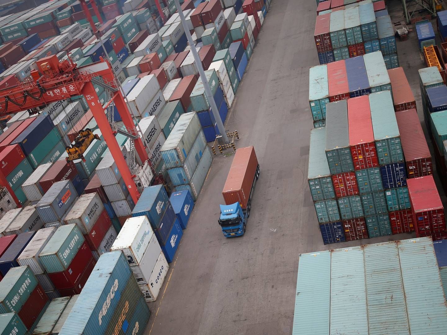 Det er blevet dyrere at producere og transportere fødevarer globalt. | Foto: Kim Hong-ji/REUTERS / X90173