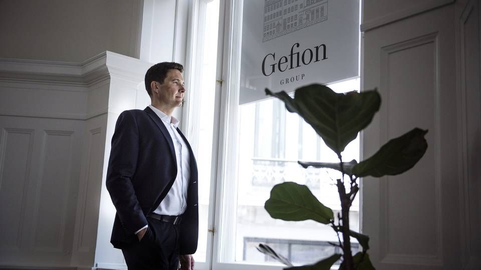 Gefion Groups stifter og adm. direktør, Thomas Færch, glæder sig over at kunne indfri sidste obligationslån til den svenske investeringsbank, Jool Group. | Foto: Thomas Lekfeldt / Ritzau Scanpix