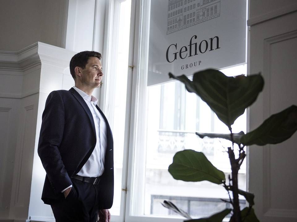 Gefion Groups stifter og adm. direktør, Thomas Færch, glæder sig over at kunne indfri sidste obligationslån til den svenske investeringsbank, Jool Group. | Foto: Thomas Lekfeldt / Ritzau Scanpix