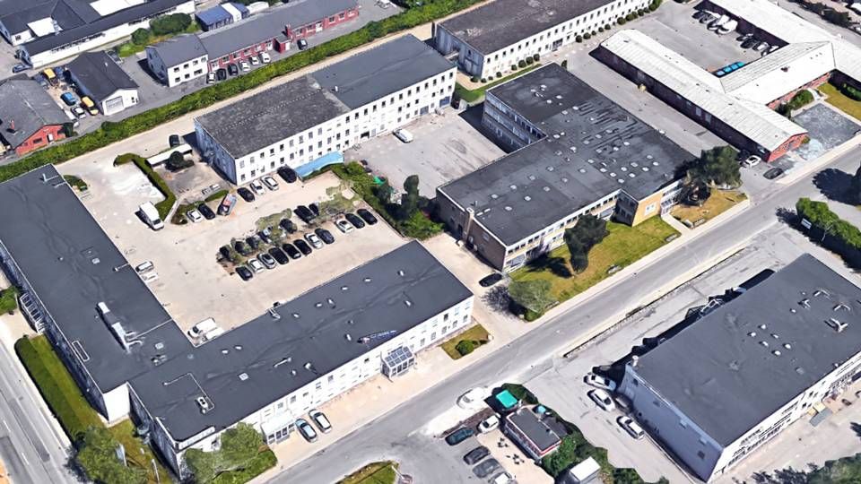 De seks ejendomme i Rødovre er en del af et større industrikvarter. | Foto: Google