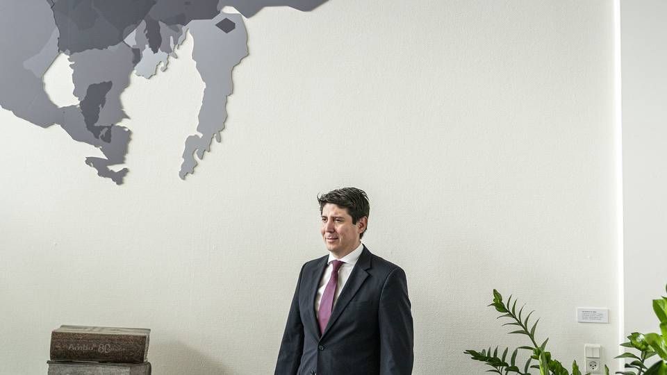 Topchef hos Ambu Juan Jose Gonzalez har netop fremlagt sit første årsregnskab i spidsen for virksomheden, der næsten lagde en fjerdedel til sin værdi på dagen. | Foto: Niels Ahlmann Olesen / Ritzau Scanpix//