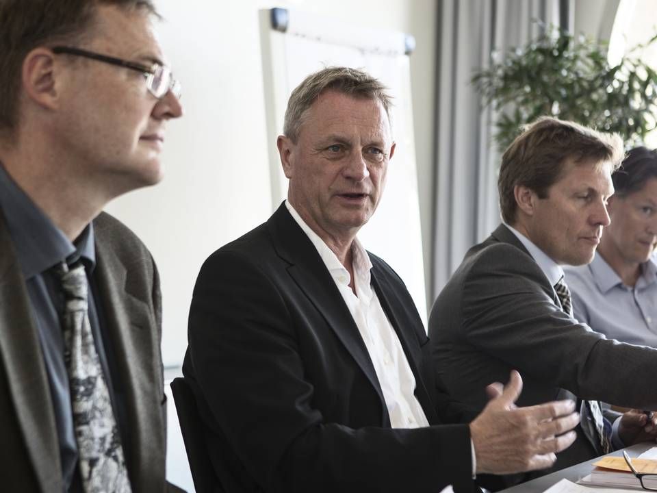 John Smidt (venstre) kommer fremover til at have færre hænder til det Økonomiske Råds miljøøkonomiske arbejde. | Foto: Sofia Busk