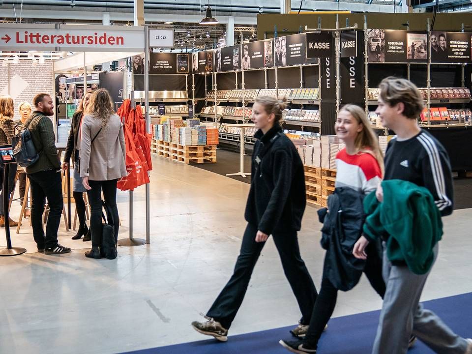 Dørene til Bogforum i Bella Centret på Amager åbnede fredag d. 15. november kl. 10. | Foto: Niels Christian Vilmann/Ritzau Scanpix